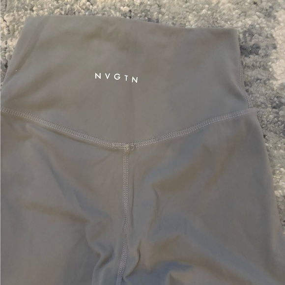 NVGTN Grey 7/8 Compression Leggings, SZ XS - Picture 3 of 6